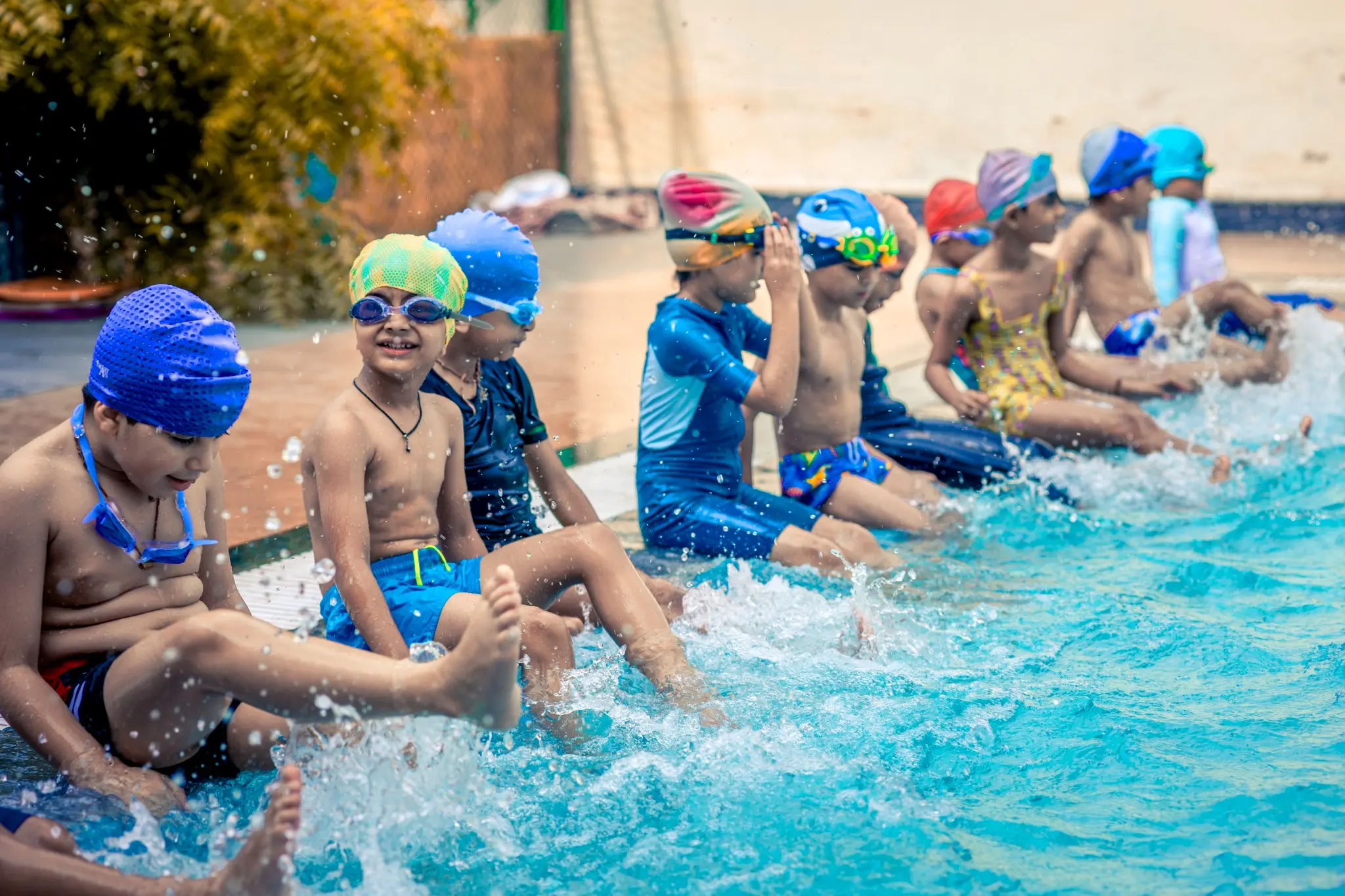 swimming competition at Mayoor School Jaipur