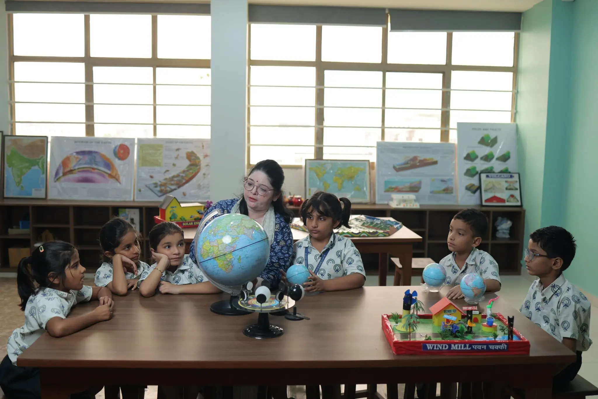 geaography class going on