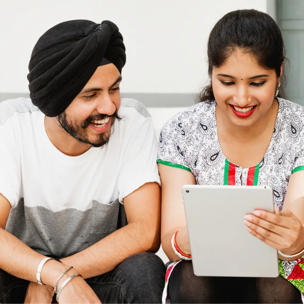 Business professionals networking at conference